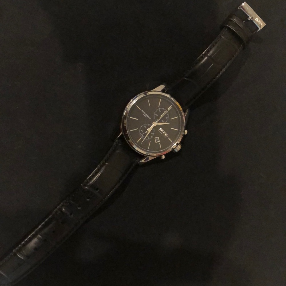 Hugo Boss chronograph sport watch